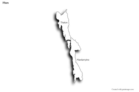 Sample Maps for Mon (black-white,shadowy)