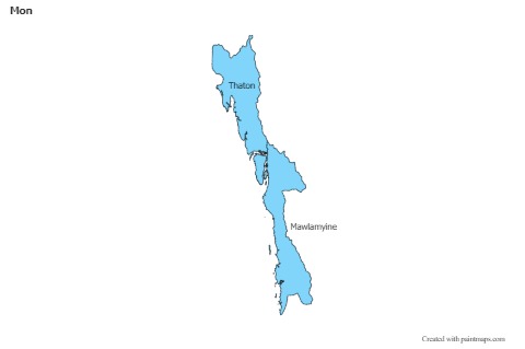 Sample Maps for Mon (blue)