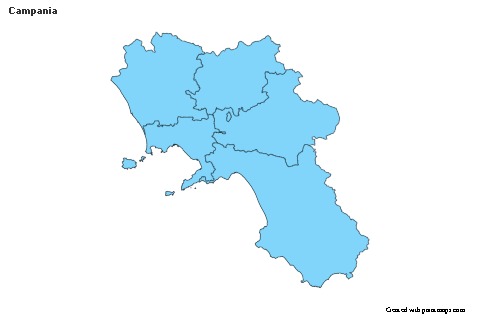 Sample Maps for Campania (blue)