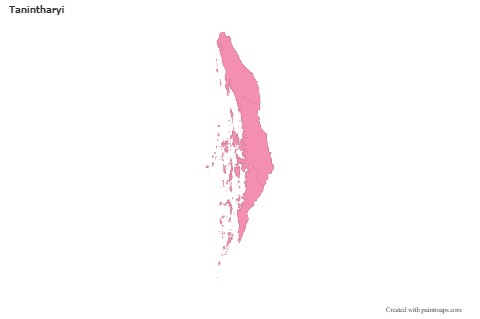 Sample Maps for Tanintharyi (pink,outline)