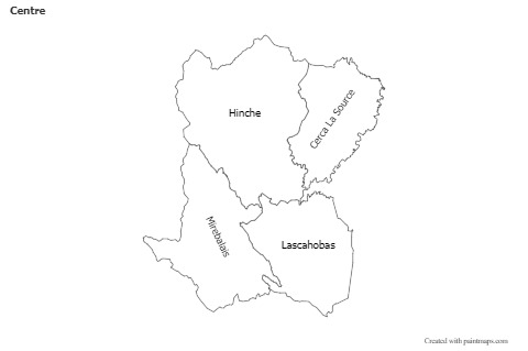 Sample Maps for Centre (black-white)