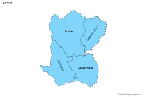 Sample Maps for Centre (blue)