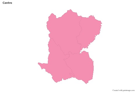 Sample Maps for Centre (pink,outline)