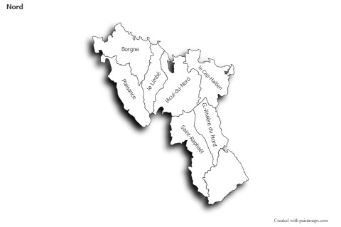 Sample Maps for Nord (black-white,shadowy)
