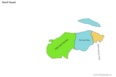 Sample Maps for Nord-Ouest (colored)