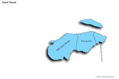 Sample Maps for Nord-Ouest (blue,shadowy)