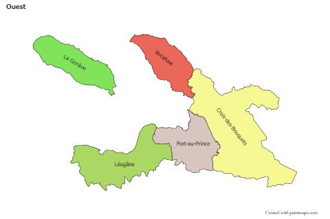 Sample Maps for Ouest (colored)
