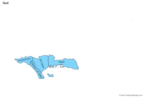 Sample Maps for Sud (blue)