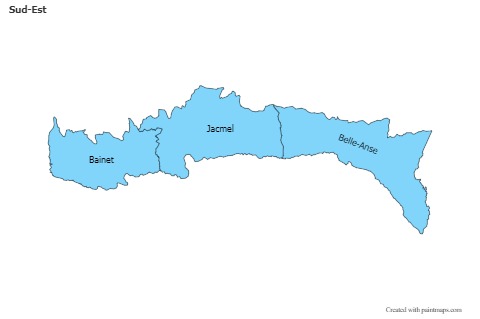 Sample Maps for Sud-Est (blue)