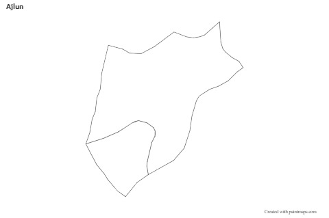 Sample Maps for Ajlun (black-white)