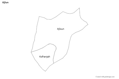 Sample Maps for Ajlun (blue,shadowy)
