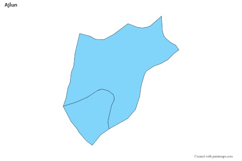 Sample Maps for Ajlun (blue)