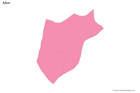 Sample Maps for Ajlun (pink,outline)