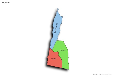 Sample Maps for Aqaba (colored,shadowy)