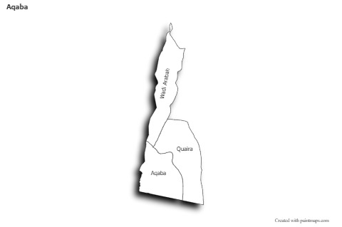 Sample Maps for Aqaba (black-white,shadowy)