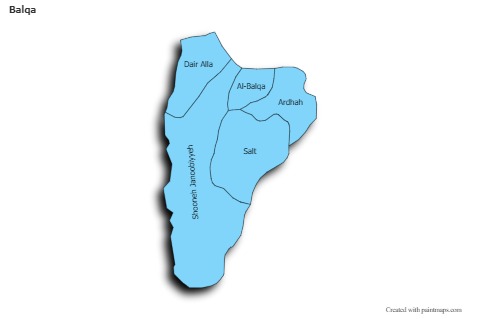 Sample Maps for Balqa (blue,shadowy)