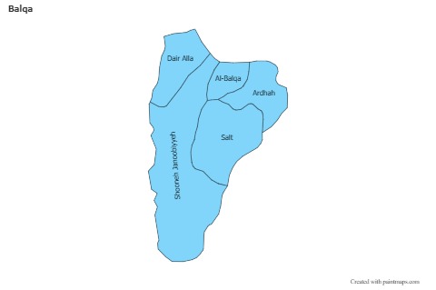 Sample Maps for Balqa (blue)