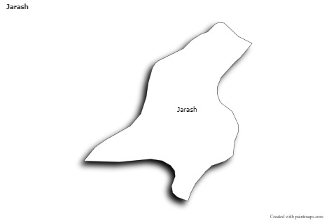 Sample Maps for Jarash (black-white,shadowy)