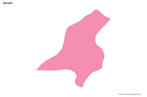 Sample Maps for Jarash (pink,outline)