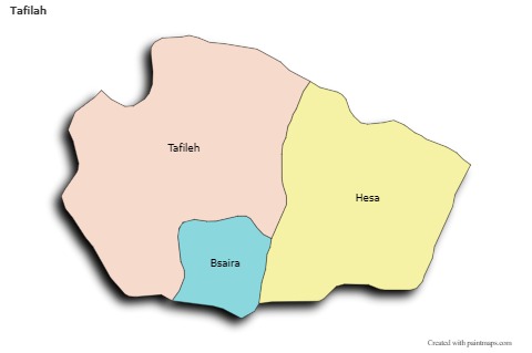 Sample Maps for Tafilah (colored,shadowy)