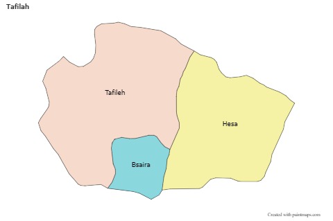 Sample Maps for Tafilah (colored)