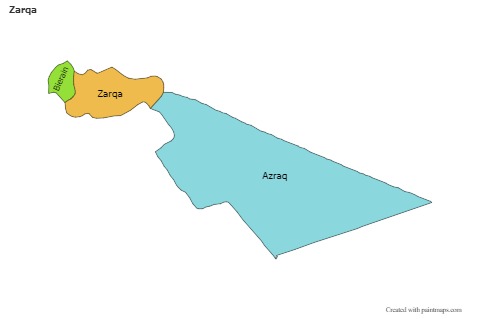Contoh Peta untuk Zarqa (berwarna)