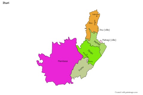 Sample Maps for Ituri (colored)
