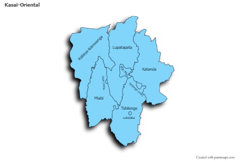 Sample Maps for Kasaï-Oriental (blue,shadowy)