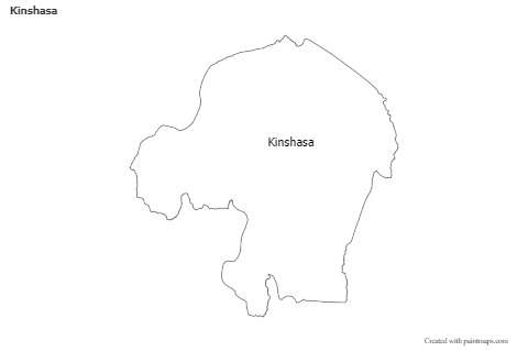 Sample Maps for Kinshasa (black-white)