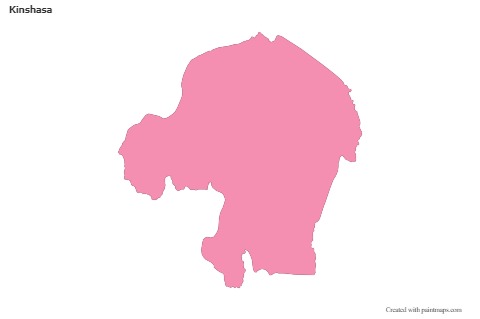 Sample Maps for Kinshasa (pink,outline)