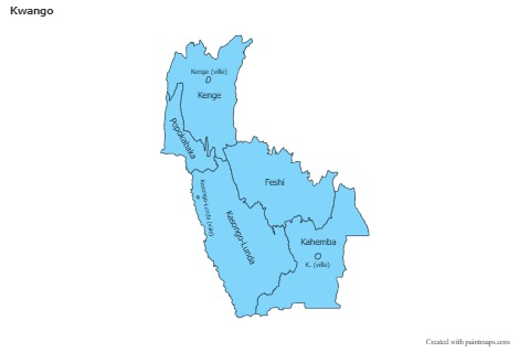 Sample Maps for Kwango (blue)