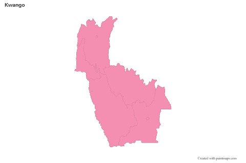 Sample Maps for Kwango (pink,outline)