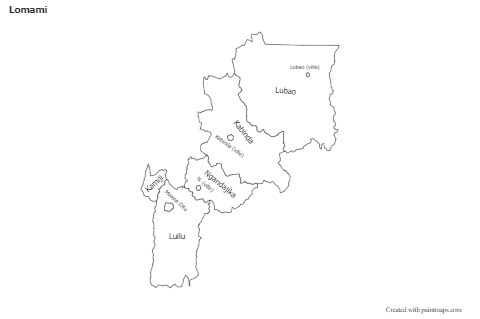 Sample Maps for Lomami (black-white)