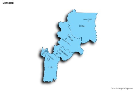 Sample Maps for Lomami (blue)