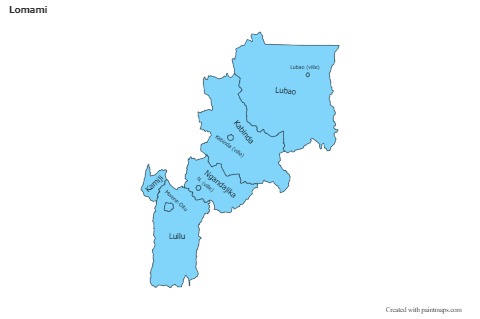 Sample Maps for Lomami (blue,outline,shadowy)