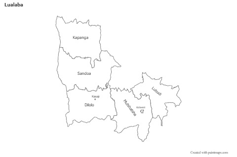 Sample Maps for Lualaba (black-white)