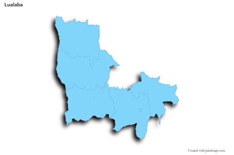 Sample Maps for Lualaba (blue,outline,shadowy)