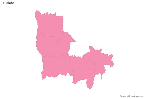 Sample Maps for Lualaba (pink,outline)
