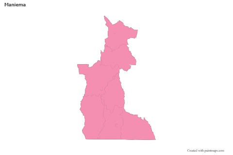 Sample Maps for Maniema (pink,outline)