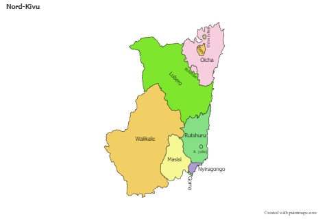 Sample Maps for Nord-Kivu (colored)