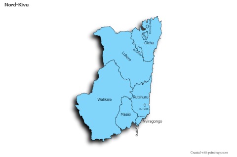 Sample Maps for Nord-Kivu (blue,shadowy)