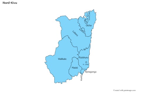 Sample Maps for Nord-Kivu (blue)