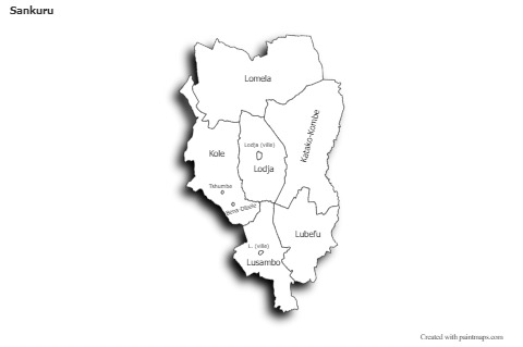 Sample Maps for Sankuru (black-white)