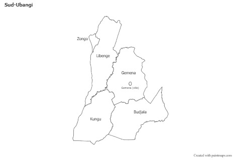 Sample Maps for Sud-Ubangi (black-white)