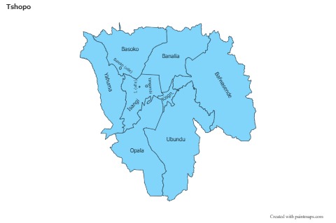Sample Maps for Tshopo (blue)