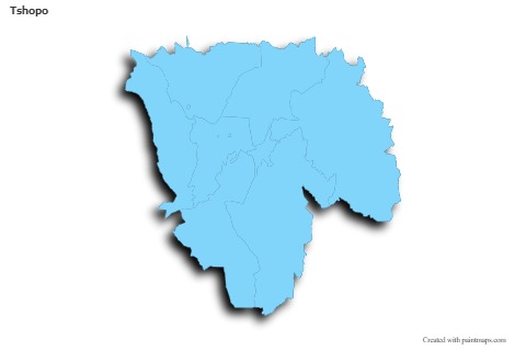Sample Maps for Tshopo (blue,outline,shadowy)