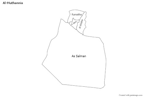 Sample Maps for Al-Muthannia (black-white)