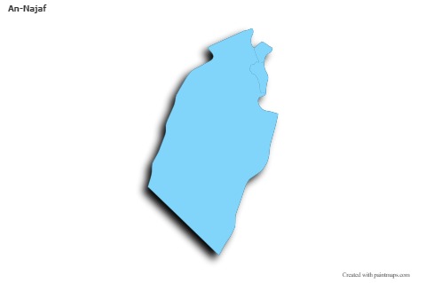Sample Maps for An-Najaf (blue,outline,shadowy)