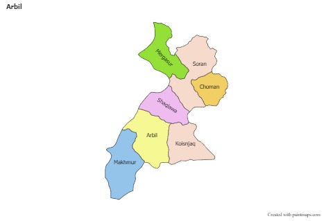 Sample Maps for Arbil (colored)