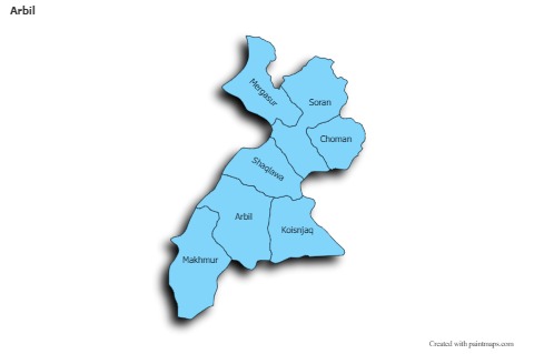 Sample Maps for Arbil (blue,shadowy)